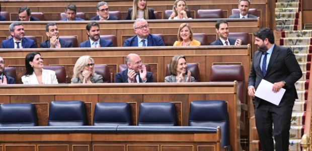 López Miras defiende en el Congreso el mantenimiento del Trasvase y apela a un Pacto Nacional del Agua “basado en el consenso”