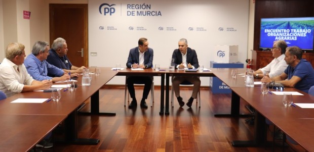 El PP une fuerzas con las organizaciones agrarias para exigir al Gobierno de España “responder con firmeza a los aranceles de Trump”