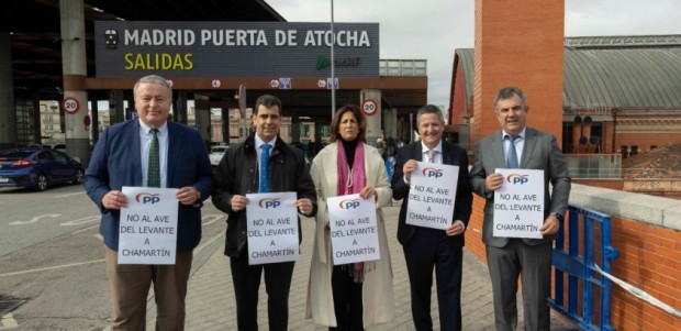 El PP rechaza el cambio de Atocha a Chamartín de los trenes que llegan desde la Región de Murcia a Madrid